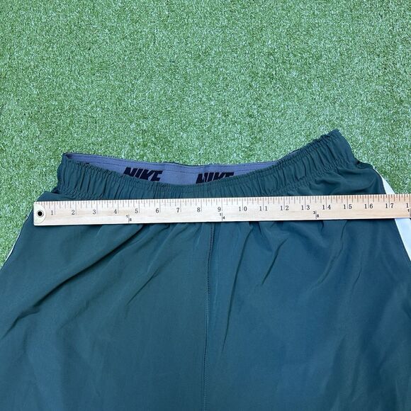 Nike Dri-Fit MSU Spartans Basketball Shorts Green White Mens Size Large - Picture 6 of 8
